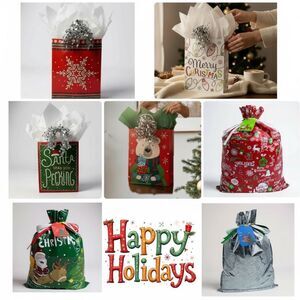 MB1. Festive Gift Bag Set of 8